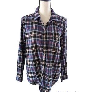 American Eagle Outfitters Women’s Boyfriend Fit Flannel | XL